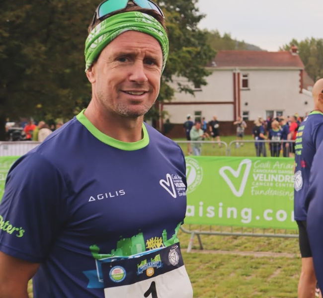 Velindre custom running tshirt