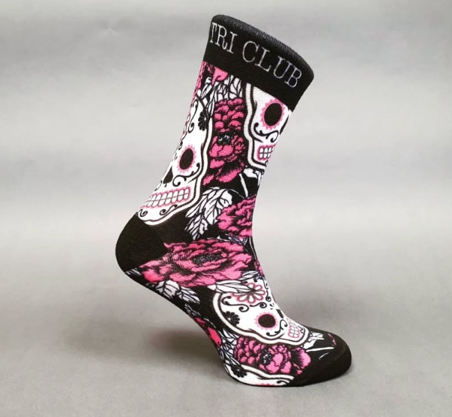 Custom cycling and running socks