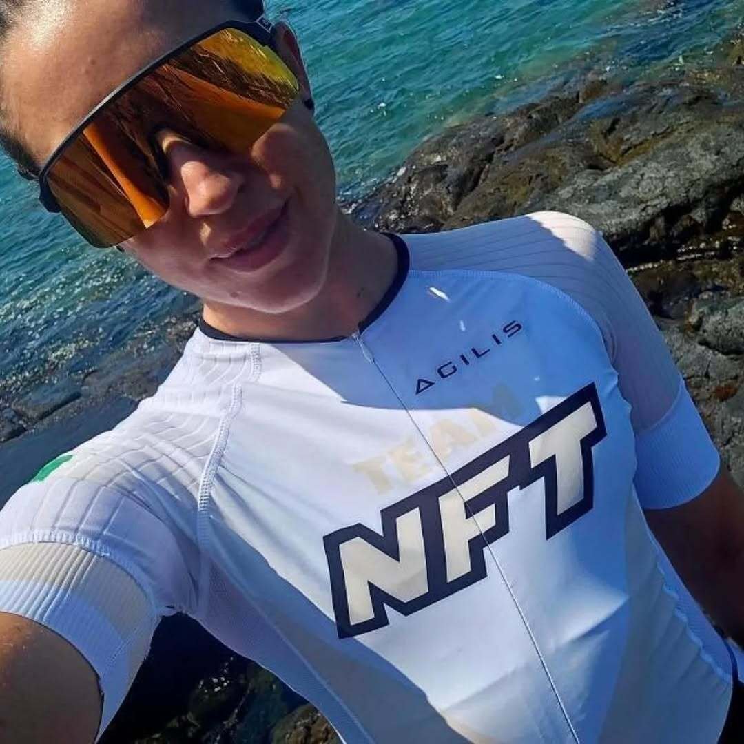 Team NFT Triathlon custom trisuit